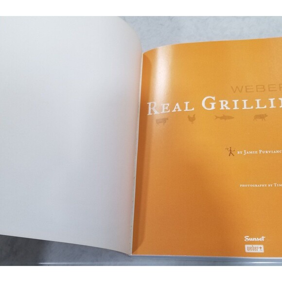 WEBER'S REAL GRILLING COOKBOOK paperback 2005 - Picture 9 of 10